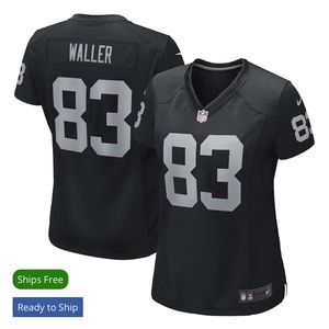 Darren Waller Las Vegas Raiders Nike Women's Game Player Jersey - Black